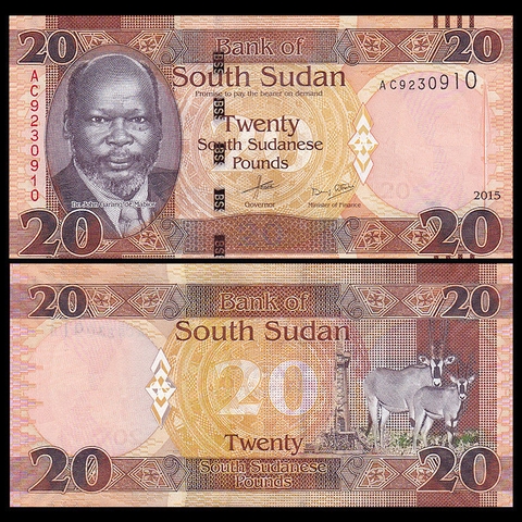 20 pounds South Sudan 2015