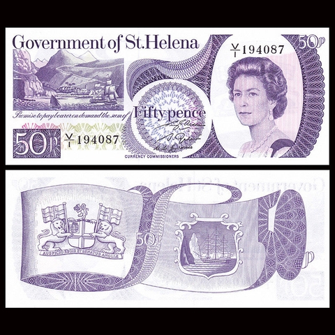 50 pence Saint Helena 1979
