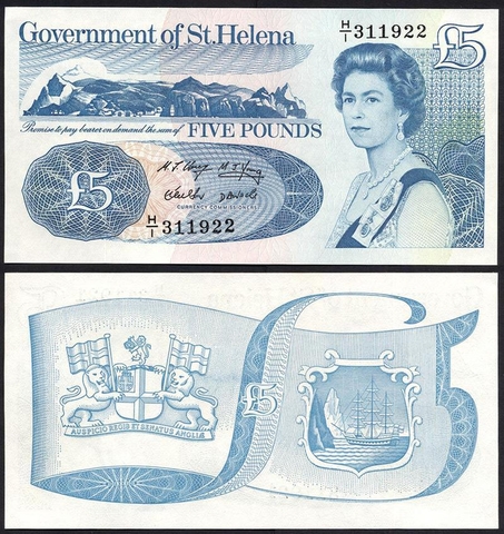 5 pounds Saint Helena 1998