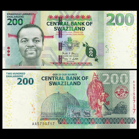 200 emalangeni Swaziland 2014