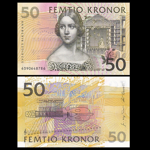 50 kronor Sweden 1996