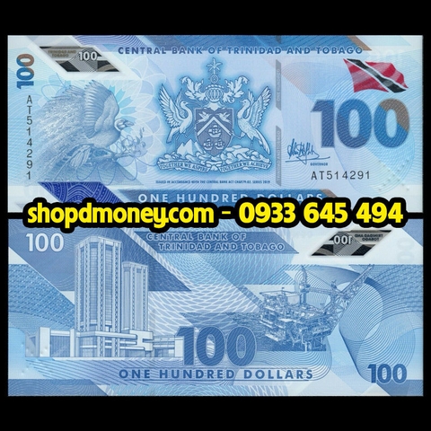 100 dollars Trinidad & Tobago 2020