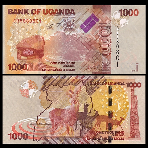 1000 shillings Uganda 2017