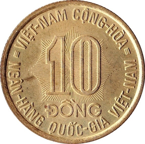 10 đồng Việt Nam Cộng Hòa FAO 1974