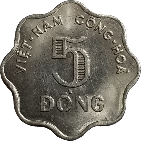 5 đồng Việt Nam Cộng Hòa 1971