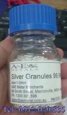 Bán silver granules 99.999%