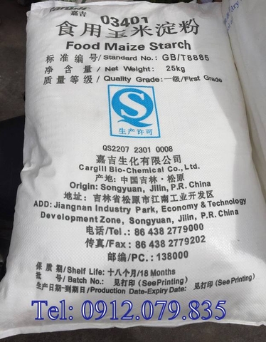 bán tinh bột tan-food maize starch