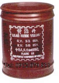 Bán Lead Oxide red- oxit chì vàng-PbO