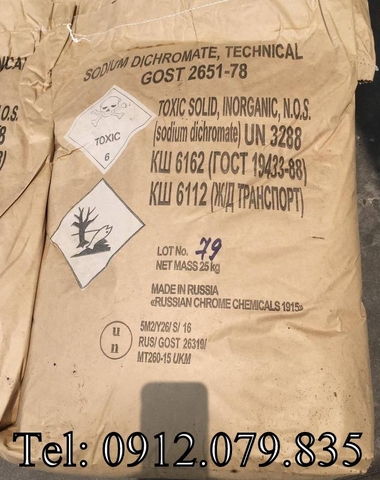 Sodium Bi Chromate - Na2Cr2O7(Nga)