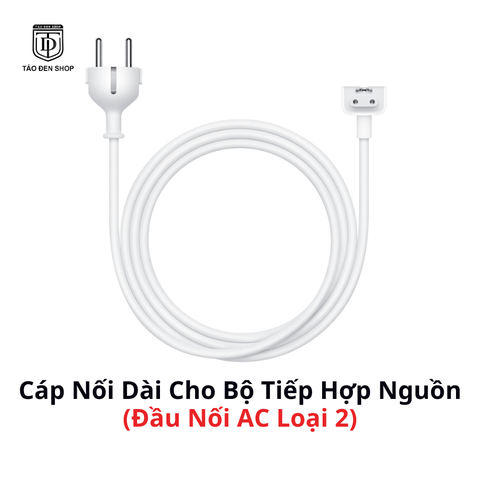 Cáp Nối Dài Cho Bộ Tiếp Hợp Nguồn Apple (Đầu Nối AC Loại 2)