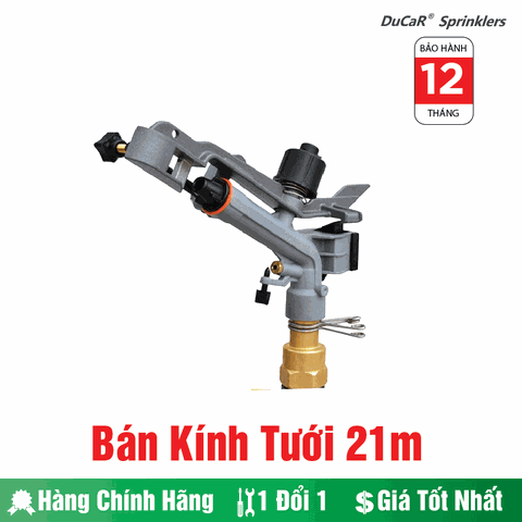 Súng tưới phun mưa Ducar Atom 22