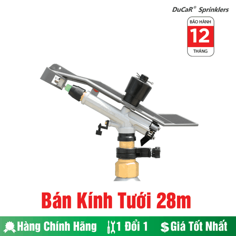 Béc Tưới Cánh Đập Bán Kính Lớn Ducar Atom 28