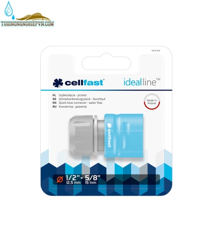 Cút nối nhanh cellfast ideal line plus 21mm
