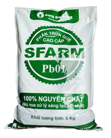 Phân trùn quế SFARM Pb01 (40kg)