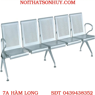 GPC03-5 ghế phòng chờ sắt sơn tĩnh điện 5 chỗ Hoà Phát