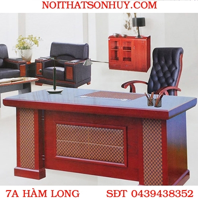 DT1890H15 Bàn lãnh đạo cao cấp sơn PU nội thất Hoà Phát