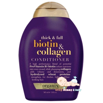 Dầu gội Organix Thick & Full Biotin / Cặp