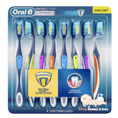 Bàn chải oral B - Set 8 cây