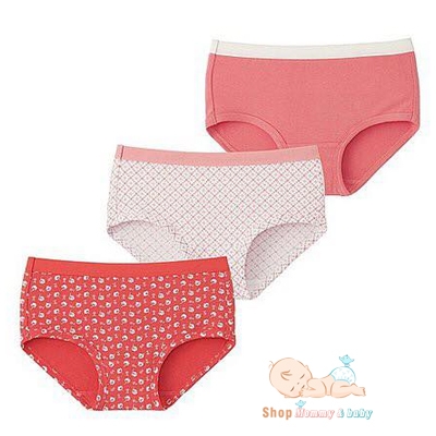 Chip Uniqlo bé gái - Hồng