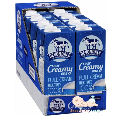 Sữa tươi devondale dạng nước 150ml ( thùng 32 hộp )