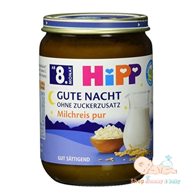 Bột ăn dặm Hipp yến mạch gạo