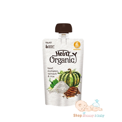 Trái cây nghiền Heinz 6m