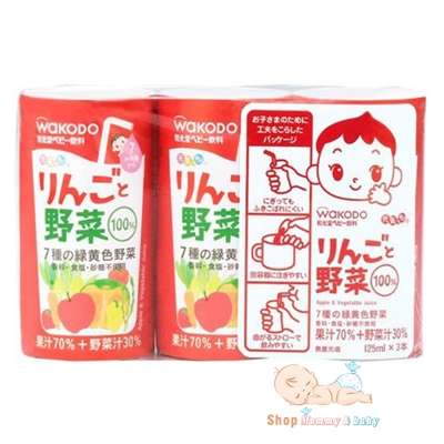 Nước ép hoa quả wakodo - Vị Táo