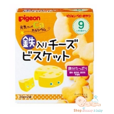 Bánh ăn dặm PIGEON vị phomai 9m