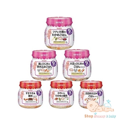 Kewpie hủ ăn dặm cho bé 5, 7, 9 tháng trở lên