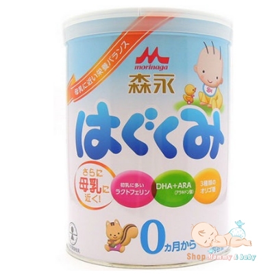 Sữa Meiji và Morinaga