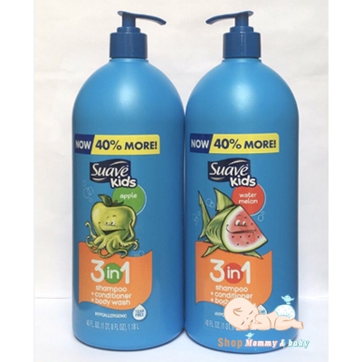 Sữa tắm gội toàn thân Suave Kids 3 IN 1