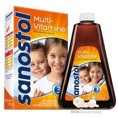 Multi vitamin Sanostol số 3 dành cho bé trên 3 tuổi