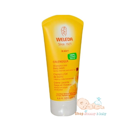 Dầu tắm gội Weleda 200ml