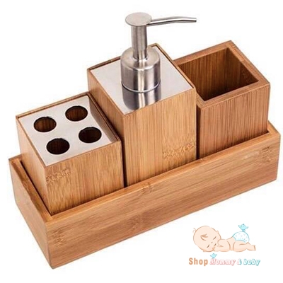 Bộ đựng vật dụng vsinh trong phòng tắm