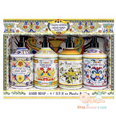 Dung dịch rửa tay Italian Deruta (set 4 chai)
