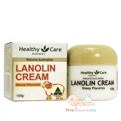 Kem nhau thai cừu Healthy care LANOLIN CREAM with sheep placenta 100G