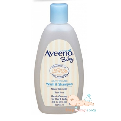 Sữa tắm gội 2 in 1 Aveeno 532ml