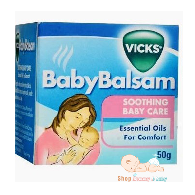 Dầu thoa giữ ấm ngực cho bé từ 3 tháng tuổi Balsam