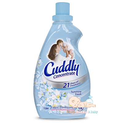 Nước xả vải đậm đặc Cuddly - 1 lít