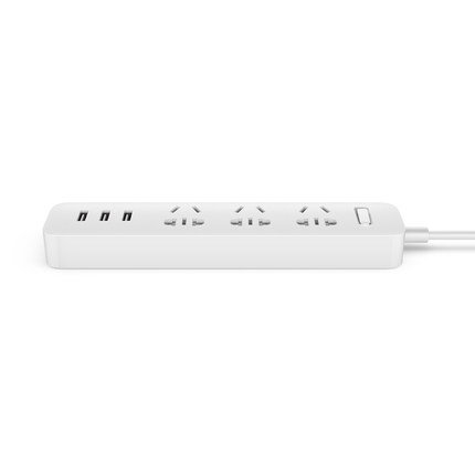 Ổ cắm Xiaomi Power Strip có 3 cổng sạc USB