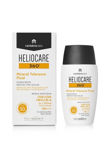 Kem Chống Nắng Heliocare Mineral Tolerance Fluid SPF50 50ml