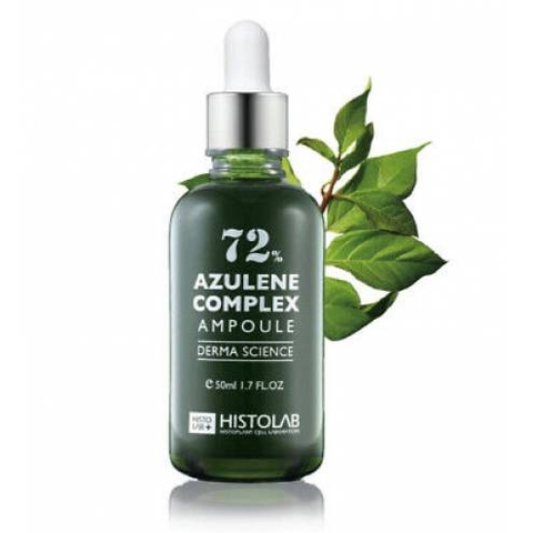 TINH CHẤT GIẢM MỤN, ĐIỀU TIẾT BÃ NHỜN HISTOLAB AZULENE COMPLEX AMPOULE 72%