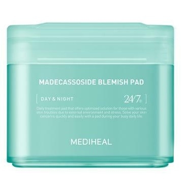 Bông tẩy da chết MEDIHEAL  MADECASSIOSIDE BLEMISH PAD 100M