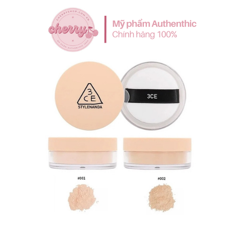 Phấn phủ 3CE Natural Finish Loose Powder