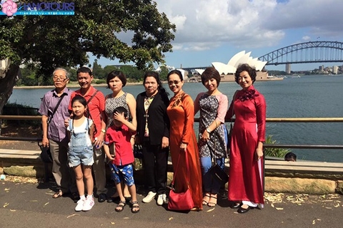 Du lịch Úc: Sydney - Canberra bay Vietnam Airlines