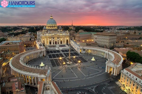 Du lịch Châu Âu 4 nước: Pháp - Thụy Sỹ - Ý - Vatican tháng 4/2018
