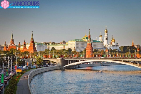 Tour du lịch Nga: Moscow - Saint Peterburg