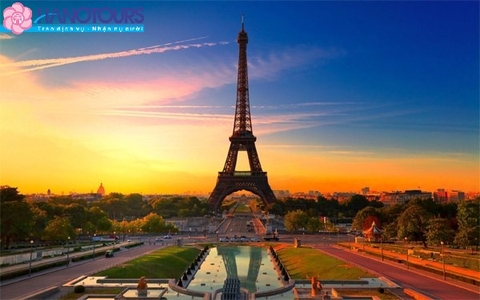 Tour du lịch châu Âu: Paris - Brussels- Amsterdam