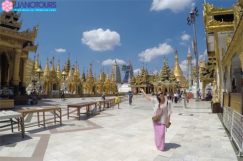 Tour du lịch tâm linh Myanmar: Yangon - Kyaikhtiyo - Bago - Thỉnh Xá Lợi