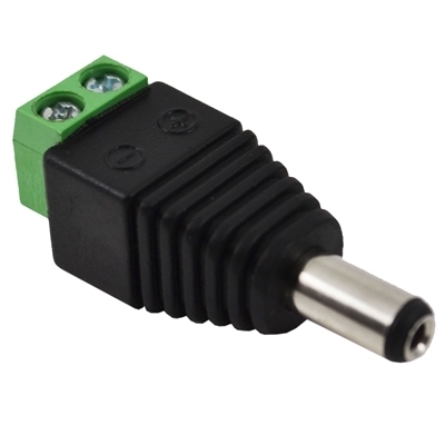 Male 2.1 x 5.5mm DC Jack Adapter Connector Plug